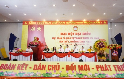 Đại hội đại biểu MTTQ Việt Nam phường lần thứ I, nhiệm kỳ 2025–2030 họp phiên thứ nhất