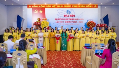 Phường Hải Châu tổ chức Đại hội đại biểu Hội Phụ nữ lần thứ I nhiệm kỳ 2025-2030