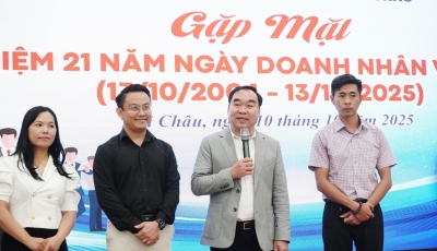Hải Châu gặp mặt kỷ niệm 21 năm Ngày Doanh nhân Việt Nam