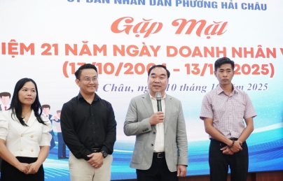 Hải Châu gặp mặt kỷ niệm 21 năm Ngày Doanh nhân Việt Nam