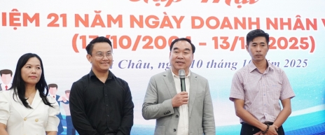 Hải Châu gặp mặt kỷ niệm 21 năm Ngày Doanh nhân Việt Nam