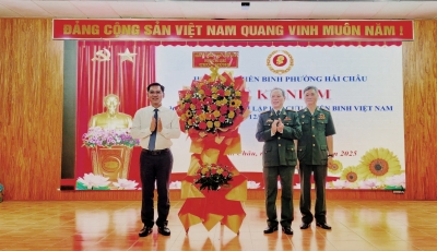 Hội Cựu Chiến binh phường Hải Châu tổ chức lễ kỷ niệm 36 năm ngày truyền thống Hội Cựu Chiến binh phường Hải Châu tổ chức lễ kỷ niệm 36 năm ngày truyền thống