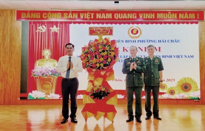 Hội Cựu Chiến binh phường Hải Châu tổ chức lễ kỷ niệm 36 năm ngày truyền thống Hội Cựu Chiến binh phường Hải Châu tổ chức lễ kỷ niệm 36 năm ngày truyền thống