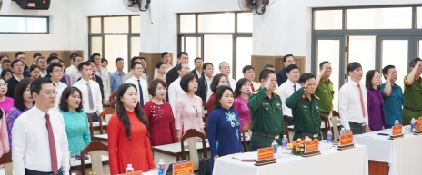 Đảng uỷ phường Hải Châu tổ chức lễ chào cờ đầu năm, triển khai nhiệm vụ 2026 Đảng uỷ phường Hải Châu tổ chức lễ chào cờ đầu năm, triển khai nhiệm vụ 2026