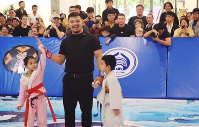 Công viên APEC sôi động với hàng trăm trận đấu Jujitsu Công viên APEC sôi động với hàng trăm trận đấu Jujitsu