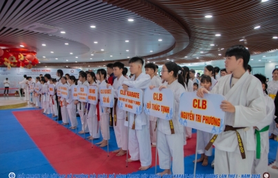 328 vận động viên tranh tài tại Giải Karate các CLB mở rộng tranh Cúp Nghĩa Dũng Karate-Do Nam Dương lần thứ I năm 2026 328 vận động viên tranh tài tại Giải Karate các CLB mở rộng tranh Cúp Nghĩa Dũng Karate-Do Nam Dương lần thứ I năm 2026
