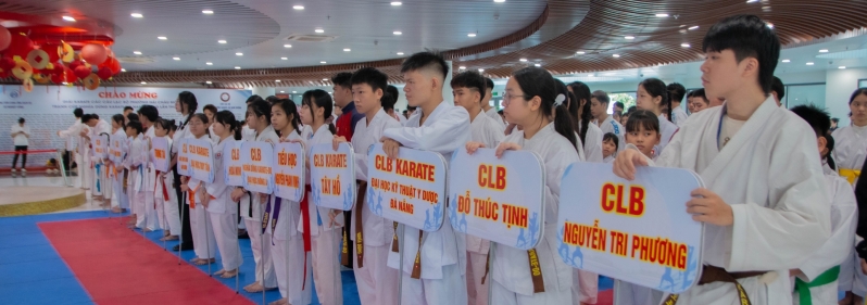 328 vận động viên tranh tài tại Giải Karate các CLB mở rộng tranh Cúp Nghĩa Dũng Karate-Do Nam Dương lần thứ I năm 2026