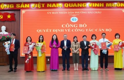Phường Hải Châu điều động, bổ nhiệm cán bộ các trường công lập Phường Hải Châu điều động, bổ nhiệm cán bộ các trường công lập