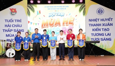KHAI MẠC HỘI TRẠI “MÙA HÈ RỰC RỠ” PHƯỜNG HẢI CHÂU NĂM 2026