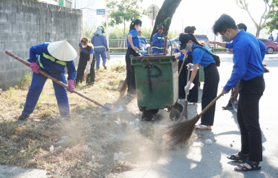 Hải Châu ra quân tổng dọn vệ sinh môi trường phục vụ DIFF 2026