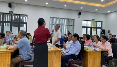 Phường Hải Châu tổ chức Hội nghị tập huấn triển khai Giải pháp quản lý khu dân cư trên nền tảng số