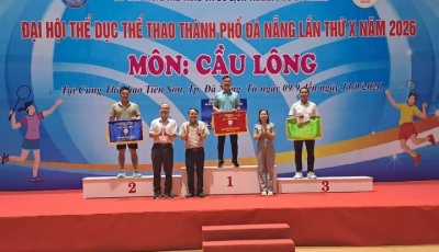 HẢI CHÂU GIÀNH NHÌ TOÀN ĐOÀN MÔN CẦU LÔNG TẠI ĐẠI HỘI THỂ DỤC THỂ THAO THÀNH PHỐ NĂM 2026