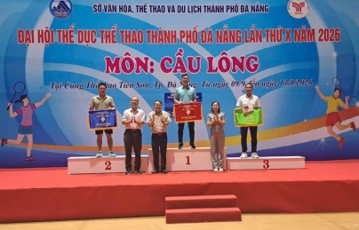HẢI CHÂU GIÀNH NHÌ TOÀN ĐOÀN MÔN CẦU LÔNG TẠI ĐẠI HỘI THỂ DỤC THỂ THAO THÀNH PHỐ NĂM 2026