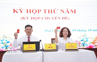 HĐND phường Hải Châu tổ chức Kỳ họp thứ năm (Kỳ họp chuyên đề)
