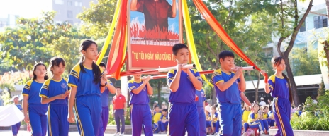 TRƯỜNG TIỂU HỌC VÕ THỊ SÁU TỔ CHỨC HỘI KHỎE PHÙ ĐỔNG – LAN TỎA TINH THẦN THỂ THAO, BÙNG NỔ NĂNG LƯỢNG! 