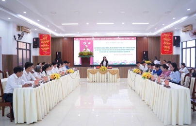 BAN THƯỜNG VỤ ĐẢNG ỦY PHƯỜNG HẢI CHÂU LÀM VIỆC VỚI ĐẢNG ỦY TRUNG TÂM Y TẾ KHU VỰC HẢI CHÂU