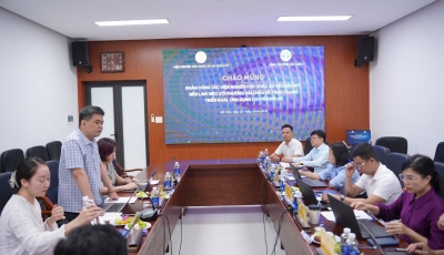 Viện Nghiên cứu châu Âu và châu Mỹ - Viện Hàn lâm Khoa học xã hội Việt Nam làm việc với Phường Hải Châu về chuyển đổi số