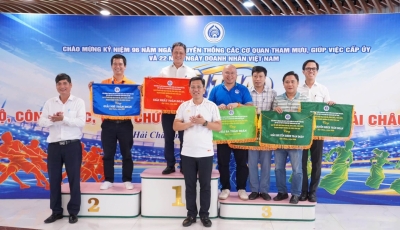 TỔNG KẾT HỘI THAO CÁN BỘ, CÔNG CHỨC, VIÊN CHỨC, DOANH NGHIỆP PHƯỜNG HẢI CHÂU NĂM 2026