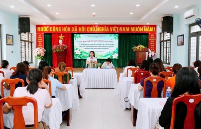 TRƯỜNG MẦM NON HOA PHƯỢNG ĐỎ ĐÓN ĐOÀN THAM QUAN, CHIA SẺ KINH NGHIỆM VỀ CÔNG TÁC BÁN TRÚ