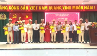Công bố quyết định thành lập Công an phường Hải Châu
