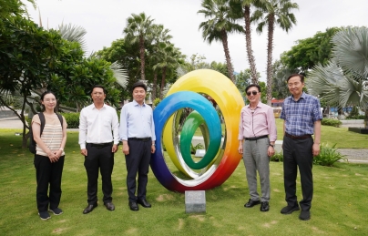 Đoàn Đại biểu Quốc hội Hàn Quốc thăm vườn tượng, công viên APEC trong chuyến học hỏi kinh nghiệm tổ chức Hội nghị Thượng đỉnh APEC 2025