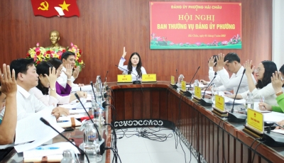 Phường Hải Châu tổ chức các phiên họp đầu tiên, vận hành hệ thống mới sau sáp nhập