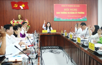 Phường Hải Châu tổ chức các phiên họp đầu tiên, vận hành hệ thống mới sau sáp nhập