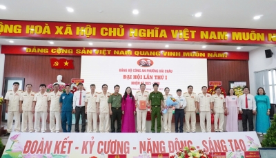 Đại hội Đảng bộ Công an phường Hải Châu lần thứ I, nhiệm kỳ 2025-2030