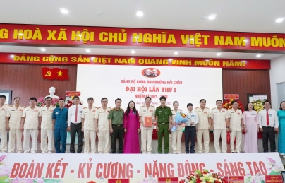 Đại hội Đảng bộ Công an phường Hải Châu lần thứ I, nhiệm kỳ 2025-2030