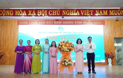 Công bố các quyết định thành lập Hội Liên hiệp Phụ nữ phường Hải Châu