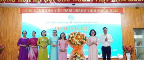 Công bố các quyết định thành lập Hội Liên hiệp Phụ nữ phường Hải Châu