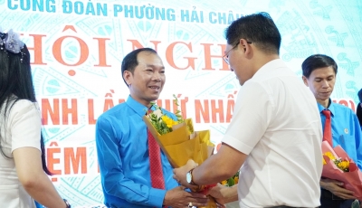 Công bố quyết định thành lập Công đoàn phường Hải Châu và triển khai nhiệm vụ 6 tháng cuối năm 2025