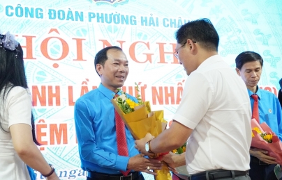 Công bố quyết định thành lập Công đoàn phường Hải Châu và triển khai nhiệm vụ 6 tháng cuối năm 2025