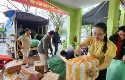 Hơn 7 tấn hàng từ phường Hải Châu đến Quy Nhơn Nam: Chuyến hỗ trợ mang theo những yêu thương vượt sức tưởng tượng