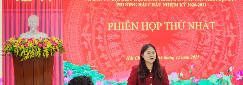 Phường Hải Châu tổ chức họp Ban Chỉ đạo bầu cử nhiệm kỳ 2026–2031