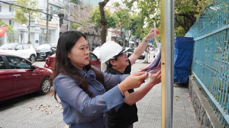 Bản tin công tác chuẩn bị bầu cử tại phường Hải Châu tuần qua