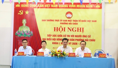 Cử tri phường Hải Châu kỳ vọng vào đội ngũ đại biểu nhiệm kỳ mới (Bài 2) Cử tri phường Hải Châu kỳ vọng vào đội ngũ đại biểu nhiệm kỳ mới (Bài 2)