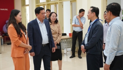 Bản tin Video: Đoàn công tác thành phố kiểm tra các điểm bầu cử tại phường Hải Châu