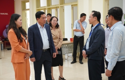 Bản tin Video: Đoàn công tác thành phố kiểm tra các điểm bầu cử tại phường Hải Châu