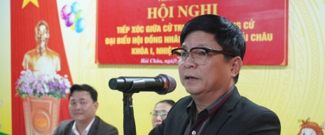 Bản tin Hội nghị tiếp xúc cử tri của Ứng viên HĐND phường Hải Châu tối 12/3