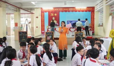 Sôi nổi Ngày hội STEAM tại Trường Tiểu học Bạch Đằng: Khơi nguồn sáng tạo – Lan tỏa đam mê học tập