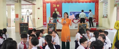 Sôi nổi Ngày hội STEAM tại Trường Tiểu học Bạch Đằng: Khơi nguồn sáng tạo – Lan tỏa đam mê học tập