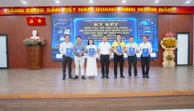 Phường Hải Châu phát động chiến dịch hỗ trợ hộ kinh doanh chuyển đổi số