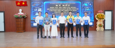 Phường Hải Châu phát động chiến dịch hỗ trợ hộ kinh doanh chuyển đổi số
