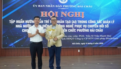 PHƯỜNG HẢI CHÂU TỔ CHỨC HỘI NGHỊ TẬP HUẤN ỨNG DỤNG TRÍ TUỆ NHÂN TẠO (AI) TRONG CÔNG TÁC QUẢN LÝ NHÀ NƯỚC PHƯỜNG HẢI CHÂU TỔ CHỨC HỘI NGHỊ TẬP HUẤN ỨNG DỤNG TRÍ TUỆ NHÂN TẠO (AI) TRONG CÔNG TÁC QUẢN LÝ NHÀ NƯỚC
