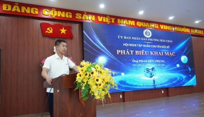 Phường Hải Châu tổ chức tập huấn ứng dụng trí tuệ nhân tạo (AI) cho cán bộ, công chức, viên chức