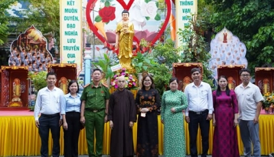 Lãnh đạo phường Hải Châu thăm, chúc mừng các cơ sở Phật giáo nhân Lễ Vu Lan 2026 Lãnh đạo phường Hải Châu thăm, chúc mừng các cơ sở Phật giáo nhân Lễ Vu Lan 2026