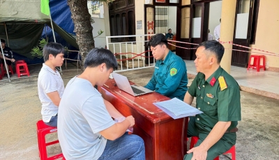 PHƯỜNG HẢI CHÂU TỔ CHỨC SƠ TUYỂN SỨC KHỎE CHO CÔNG DÂN THỰC HIỆN NGHĨA VỤ QUÂN SỰ VÀ NGHĨA VỤ CÔNG AN NHÂN DÂN NĂM 2027