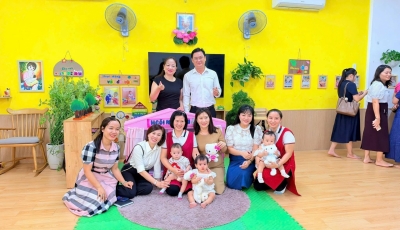 TRƯỜNG MẦM NON NGỌC LAN ĐÓN ĐOÀN CÁN BỘ QUẢN LÝ THAM QUAN, DỰ HOẠT ĐỘNG GIÁO DỤC TRẺ NHÀ TRẺ TRƯỜNG MẦM NON NGỌC LAN ĐÓN ĐOÀN CÁN BỘ QUẢN LÝ THAM QUAN, DỰ HOẠT ĐỘNG GIÁO DỤC TRẺ NHÀ TRẺ