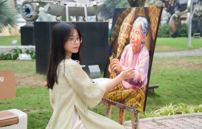 Các bạn nhỏ vẽ “Xuân đất nước – Tết Việt Nam”